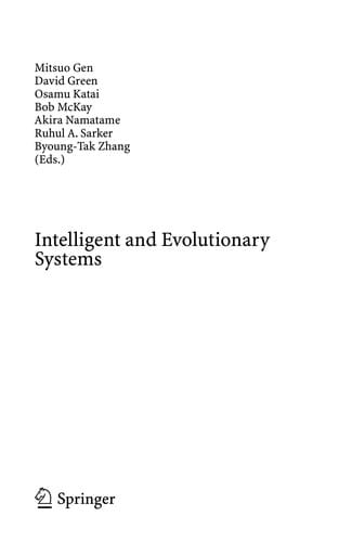Intelligent and evolutionary systems