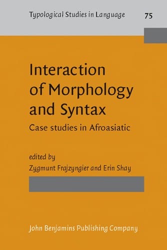 Interaction of morphology and syntax