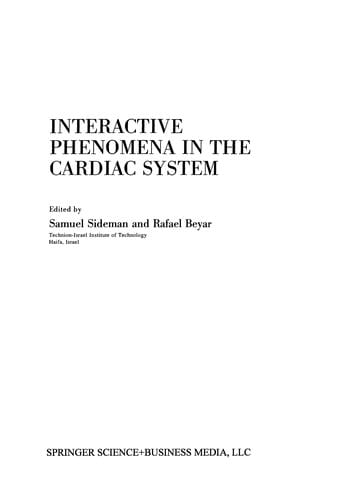 Interactive phenomena in the cardiac system