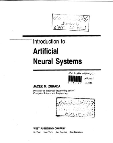 Introduction to artificial neural systems