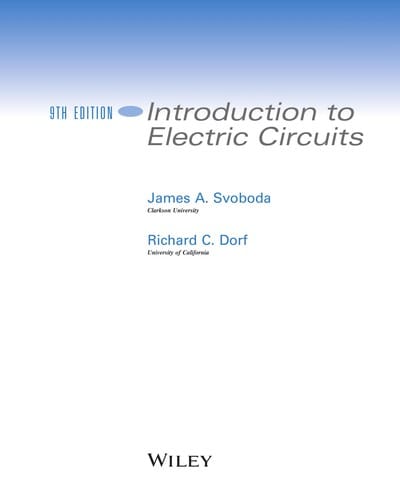 Introduction to electric circuits