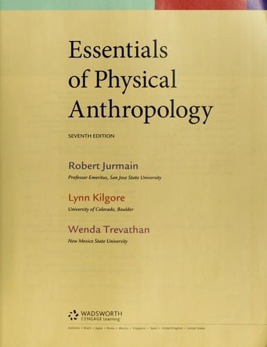 Essentials of physical anthropology