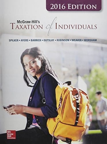 McGraw-Hill's Taxation of Individuals, 2016 Edition