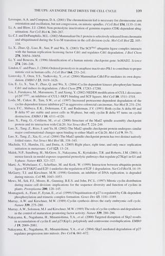 The cell cycle control and plant development