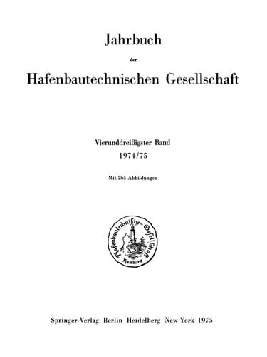 Jahrbuch der Hafenbautechnischen Gesellschaft