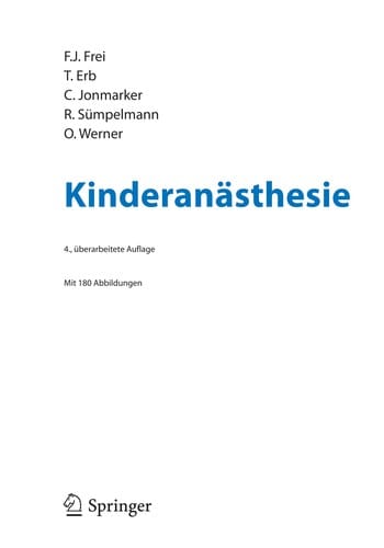 Kinderanästhesie