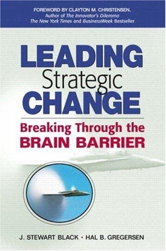 Leading strategic change