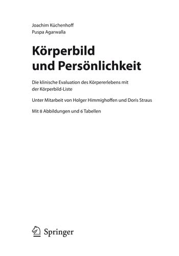 Körperbild und Persönlichkeit