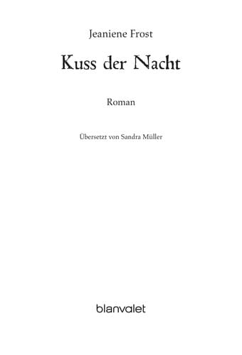 Kuss der Nacht