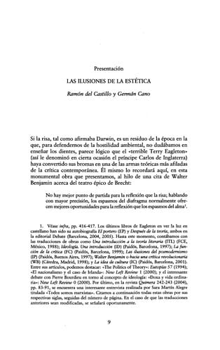 La Estetica Como Ideologia