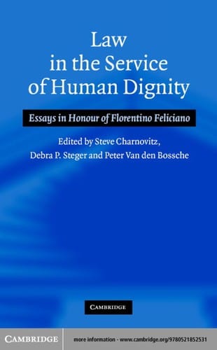 Law in the service of human dignity