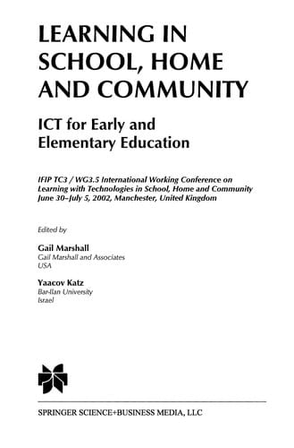 Learning in School, Home and Community