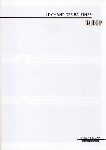 Le chant des baleines