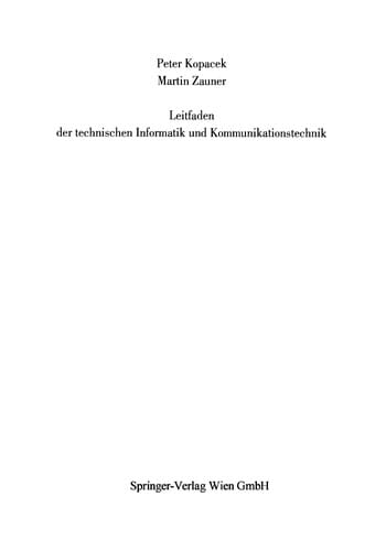 Leitfaden der technischen Informatik und Kommunikationstechnik
