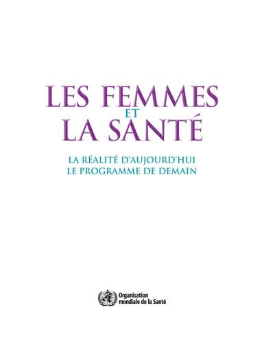 Les femmes et la santé