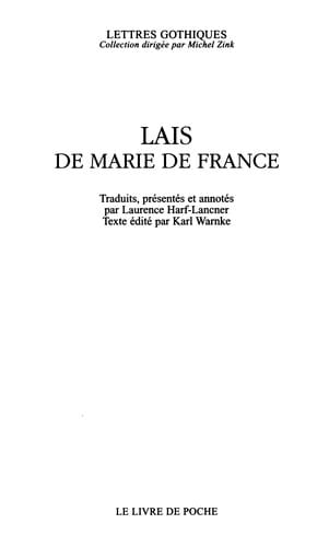 Lais de Marie de France