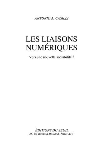 Les liaisons numériques