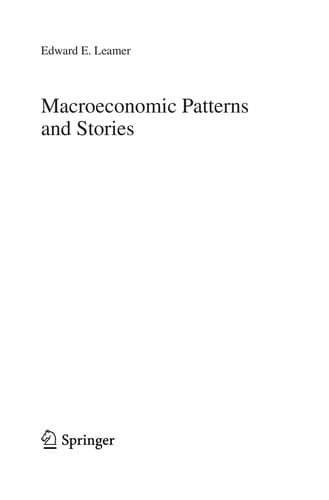 Macroeconomic patterns and stories
