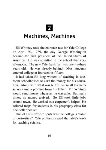 Maker of machines