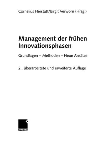 Management der frühen Innovationsphasen