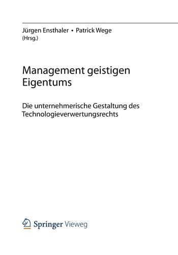 Management geistigen Eigentums
