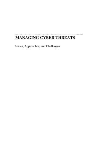 Managing cyber threats