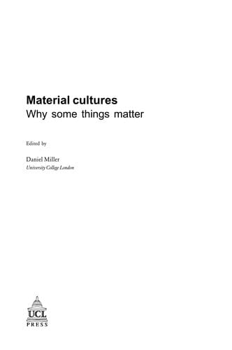 Material cultures