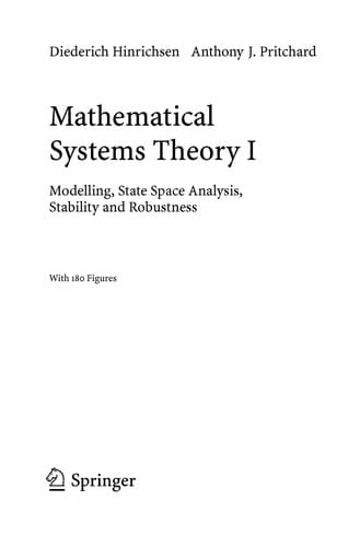 Mathematical systems theory