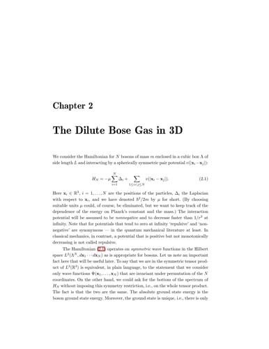 The mathematics of the Bose gas and its condensation