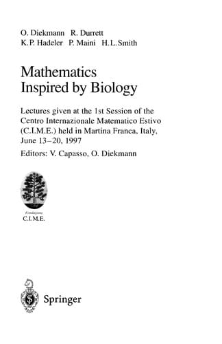 Mathematics inspired by biology