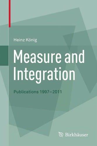 Measure and Integration