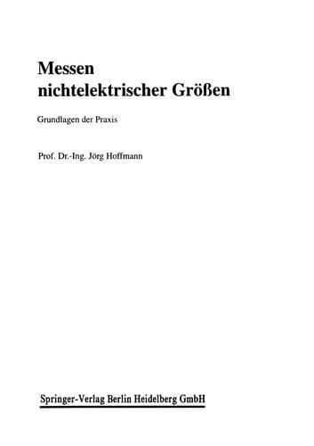 Messen nichtelektrischer Größen