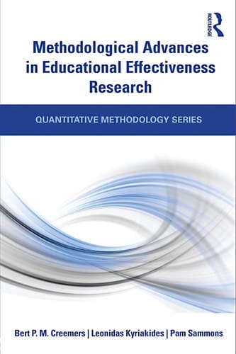 Methodological advances in educational effectiveness research