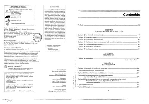Microbiologia medica de Jawetz, Melnick y Adelberg - 18. ed.