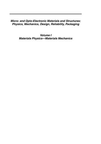 Micro- and opto-electronic materials and structures