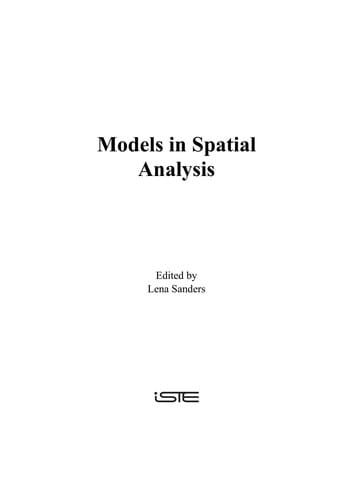 Models in spatial analysis