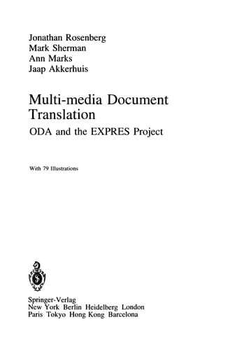 Multi-media Document Translation