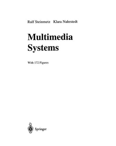Multimedia Systems