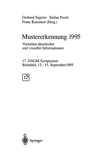 Mustererkennung 1995