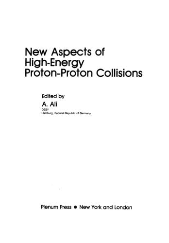 New Aspects of High-Energy Proton-Proton Collisions