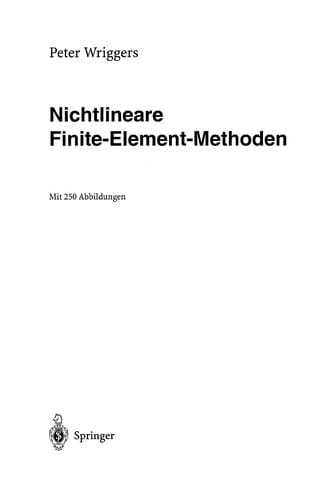 Nichtlineare Finite-Element-Methoden