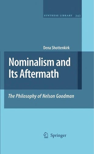 Nominalism and its aftermath