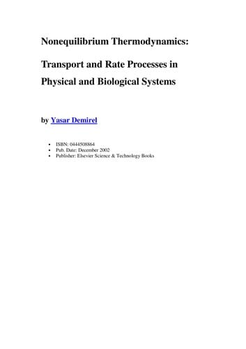 Nonequilibrium thermodynamics