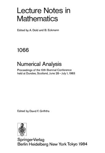 Numerical analysis