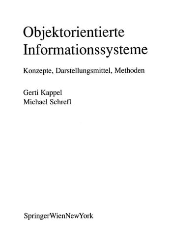 Objektorientierte Informationssysteme
