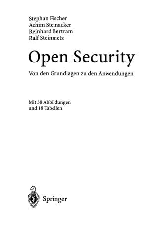 Open Security