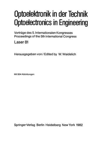 Optoelektronik in der Technik