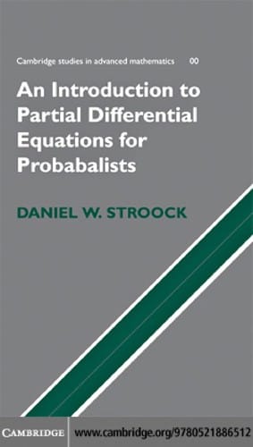 An introduction to partial differential equations for probabilists