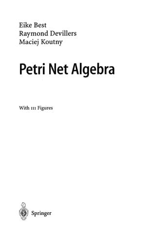 Petri Net Algebra