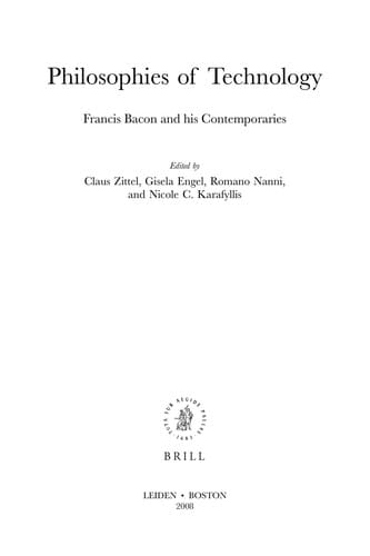 Philosophies of technology